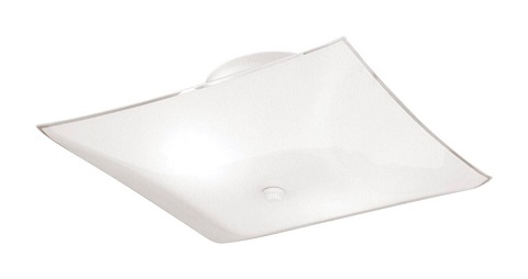 FIXT CEIL 2L WHT 12SQX6"