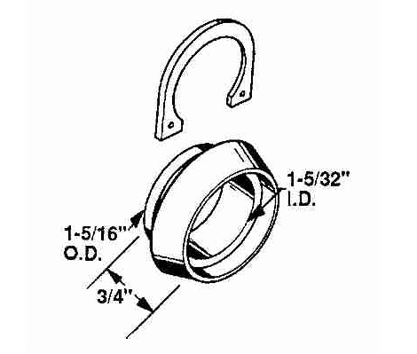 KEY CYLINDER RING GUARD