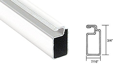 12'2" 7/16X3/4 WHITE FRAME