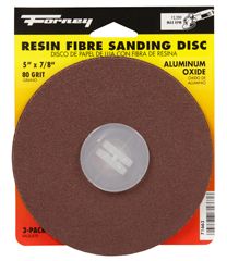 5" 80GRIT SANDPAPER 3PK