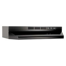 30" BLACK RANGEHOOD F403023