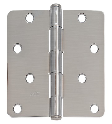 3.5"X3.5" RES HINGE 1/4" RAD