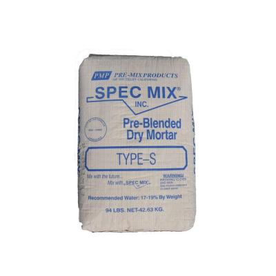 SPEC MIX 94LBS TYPE S MORTAR